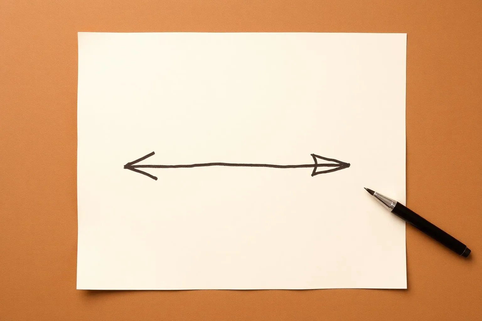 Una sola fletxa, una sola direcció — passar del bloqueig a l'acció