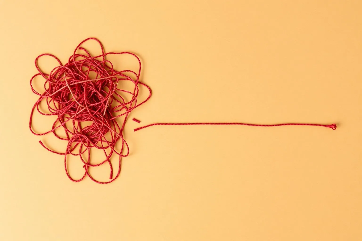 Del caos mental a la claredat — metàfora visual del procés